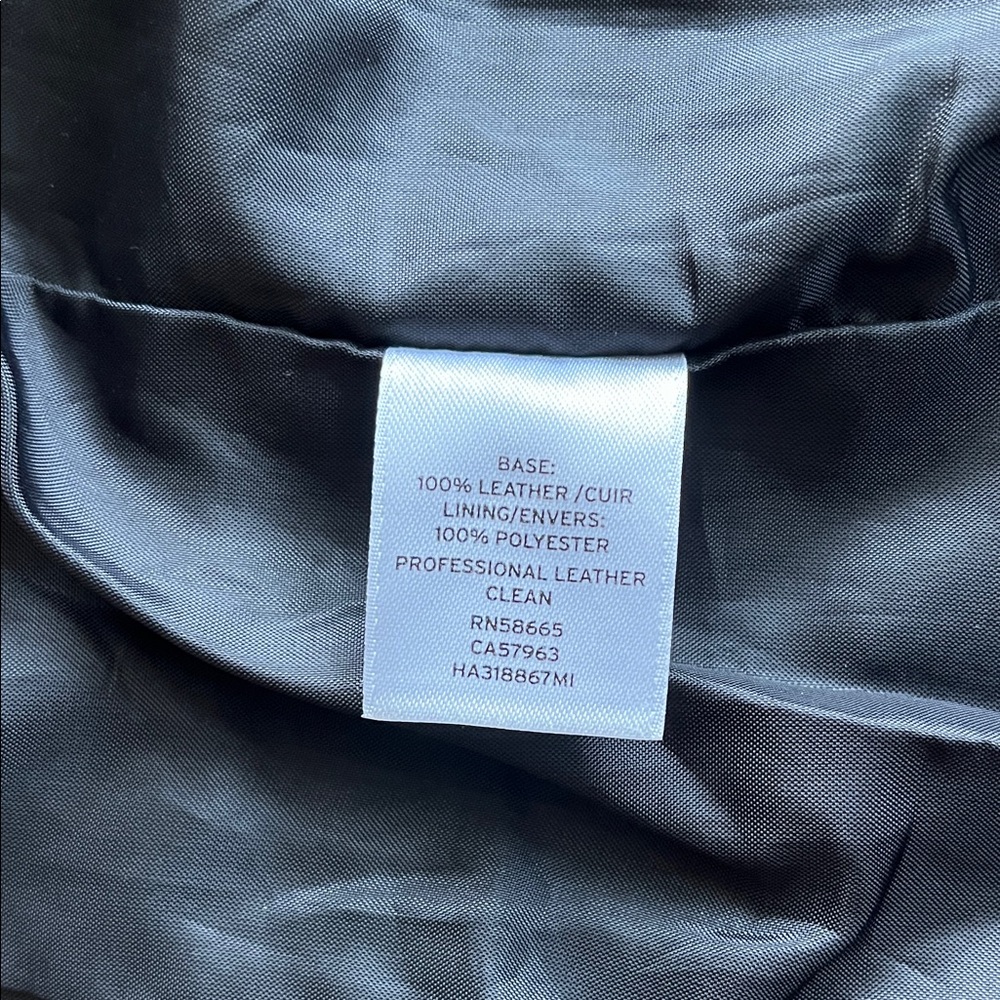 Halogen Black Genuine Leather Jacket - image 7